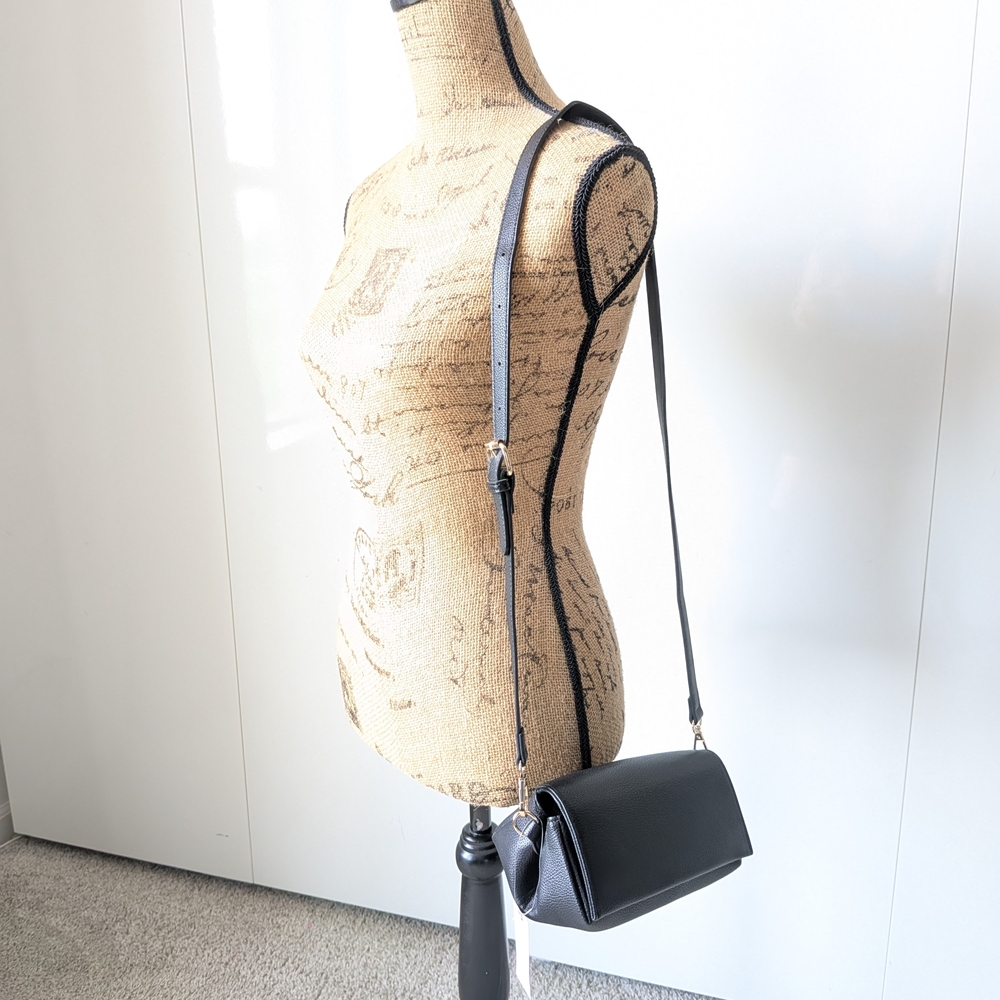 Anthropologie Black Crossbody Bag